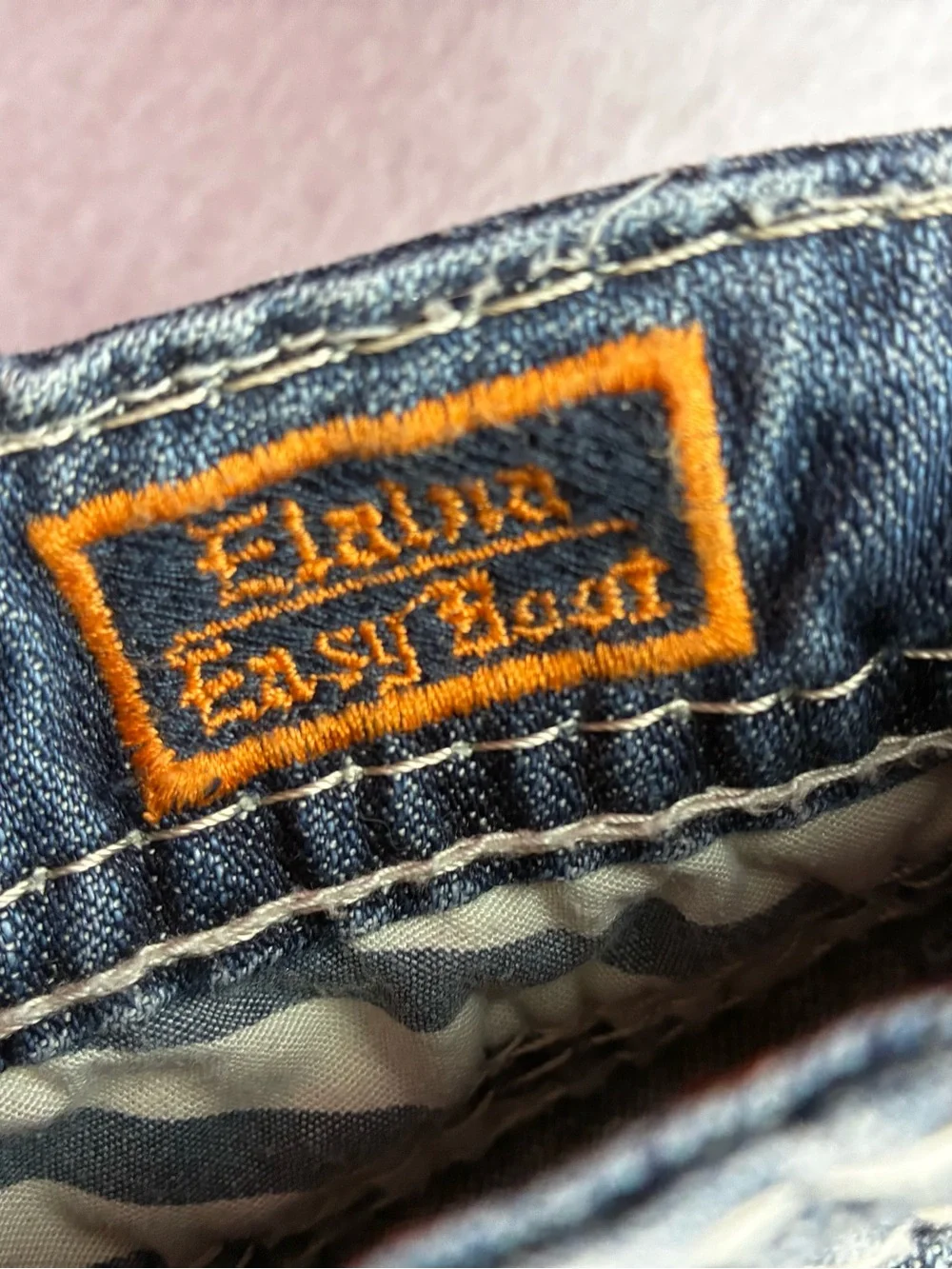 Rock Revival Women's Indigo Bootcut Jeans with Embroidered Back Pockets